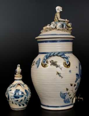 Lot of Two: WISCONSIN POTTERY Contemporary Stoneware Vessels