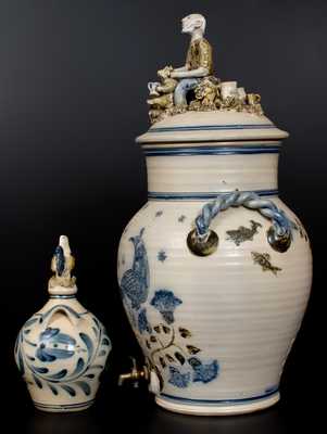 Lot of Two: WISCONSIN POTTERY Contemporary Stoneware Vessels