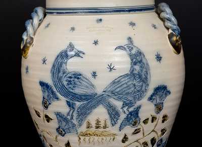 Lot of Two: WISCONSIN POTTERY Contemporary Stoneware Vessels