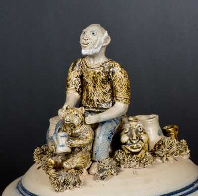 Lot of Two: WISCONSIN POTTERY Contemporary Stoneware Vessels