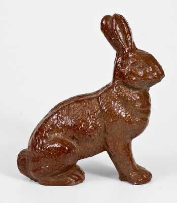 Sewertile Rabbit Figure Signed