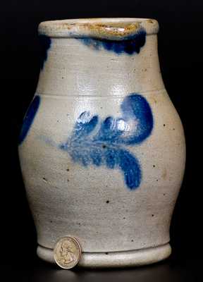 Quart-Sized attrib. R.C. Remmey Stoneware Pitcher, Philadelphia origin