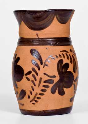 Small-Sized Tanware Pitcher, New Geneva, PA, circa 1880