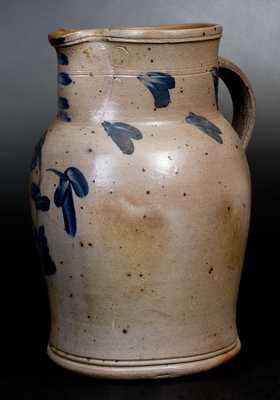 Attrib. R.J. Grier, Chester County, PA Two-Gallon Stoneware Pitcher