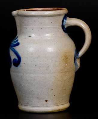 Quart-Sized Stoneware Pitcher attrib. Wingender Pottery, Haddonfield, NJ