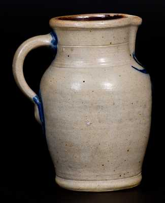 Quart-Sized Stoneware Pitcher attrib. Wingender Pottery, Haddonfield, NJ