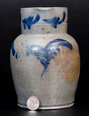 Quart-Sized Stoneware Pitcher, probably Baltimore, MD origin, circa 1830