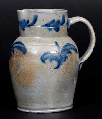 Quart-Sized Stoneware Pitcher, probably Baltimore, MD origin, circa 1830