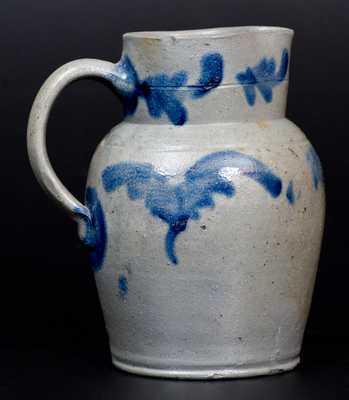 Quart-Sized Stoneware Pitcher, probably Baltimore, MD origin, circa 1830