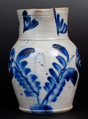 Three-Quart Stoneware Pitcher attrib. Remmey Pottery, Philadelphia, PA, circa 1865