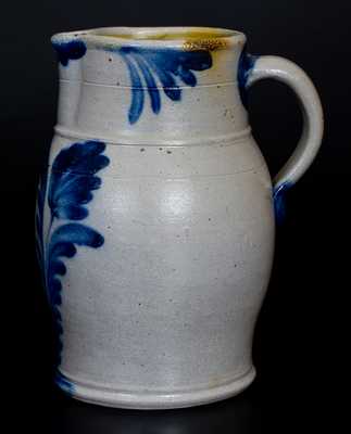 One-Gallon Stoneware Pitcher attrib. Richard C. Remmey, Philadelphia, PA, c1885