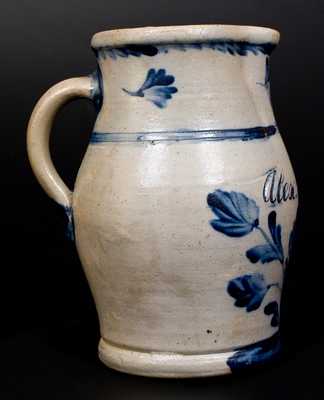 Fine Three-Quart Stoneware Presentation Pitcher, attrib. Richard C. Remmey, Philadelphia, PA