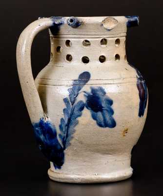 Exceedingly Rare and Important Remmey, Philadelphia Stoneware Puzzle Mug