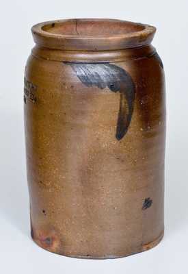 Rare Baltimore Stoneware Advertising Jar for H. WITTICHS / MUSTARD MANUFACTORY