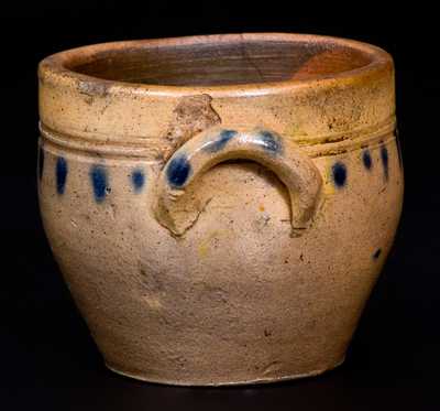 Miniature Ovoid Stoneware Jar, probably New York State, circa 1825