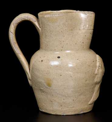 Unusual Miniature Stoneware Pitcher with Relief George Washington Bust