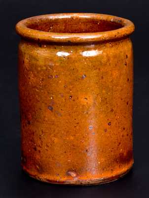 JOHN BELL / WAYNESBORO Redware Canning Jar