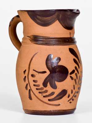 Small-Sized Tanware Pitcher, New Geneva, PA, circa 1880