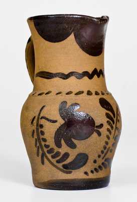 Tanware Pitcher, New Geneva, PA, circa 1880
