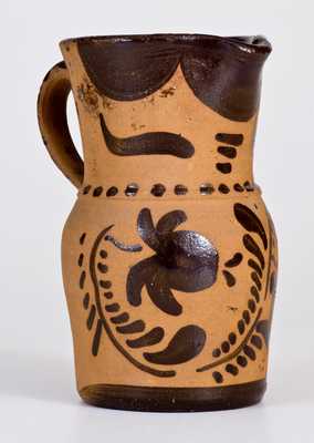 Tanware Pitcher, New Geneva, PA, circa 1880