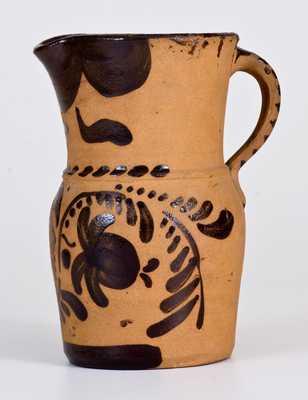 Tanware Pitcher, New Geneva, PA, circa 1880