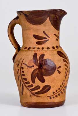 Tanware Pitcher, New Geneva, PA, circa 1880