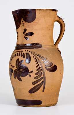 Large-Sized Tanware Pitcher, New Geneva, PA, circa 1880