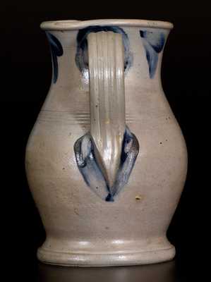 1/2 Gal. Stoneware Pitcher with Unusual Tooled Features, Baltimore, MD, c1870