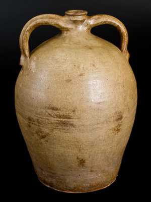 Important Early Dave Stoneware Jug, Edgefield District, SC, c1825-35