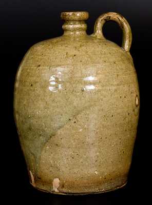 Fine 2 Gal. Edgefield District, SC Stoneware Jug