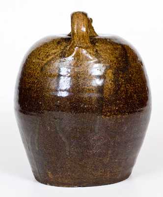 Alkaline-Glazed Stoneware Jug, Edgefield, SC, circa 1840s