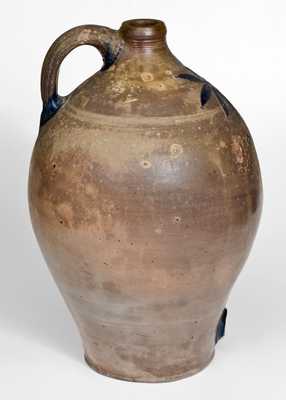 Very Rare 4 Gal. Stoneware Water Cooler att. P. Cross, Hartford, CT