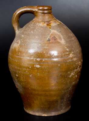 PAUL CUSHMAN (Albany, New York) Stoneware Jug circa 1810