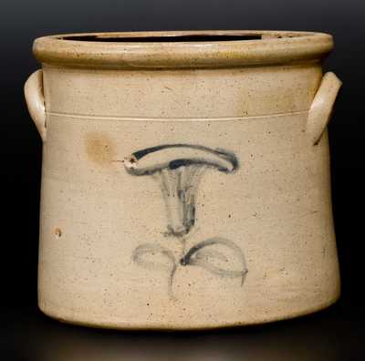 Stoneware Jar w/ Macy & Co. (New York City) Advertising att. Wm. A. Macquoid, Manhattan