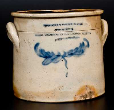 THOMAS HOPE & CO. / GROCERS / 132 CHAMBERS ST COR COLLEGE PLACE / NEW YORK Jar