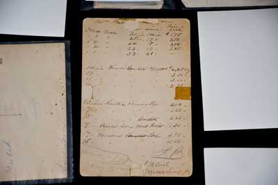 Group of Ephemera Related to John Ack, Mooresburg, PA Stoneware and Earthenware Potter