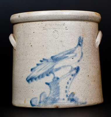 BRADY & RYAN / ELLENVILLE, N.Y. Stoneware Bird Crock