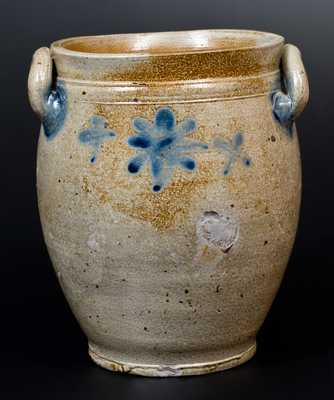 Att. Egbert Schoomaker, Kingston or Manhattan, NY Stoneware Jar