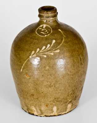 Attributed Collin Rhodes (Edgefield District, SC) Stoneware Jug