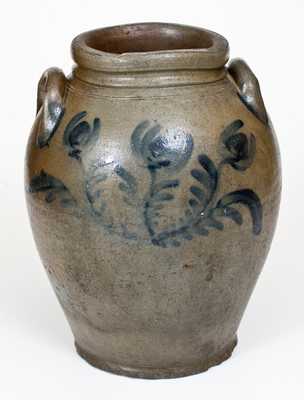 Stoneware Jar with Floral Decoration, Huntingdon County, PA