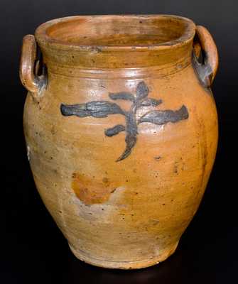Stoneware Jar with Incised Decoration, possibly New Jersey, early 19th century
