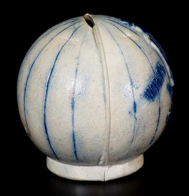 Rare Whites Utica Stoneware World's Fair Train Bank