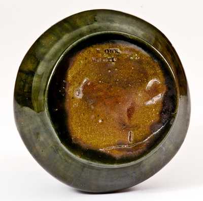 Fine George Ohr Pottery Vase, Stamped "G. E. OHR, / BILOXI", Mississippi origin