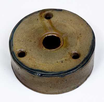 C. CROLIUS / STONEWARE MANUFACTURER / Manhattan-Wells, / NEW-YORK Stoneware Inkwell