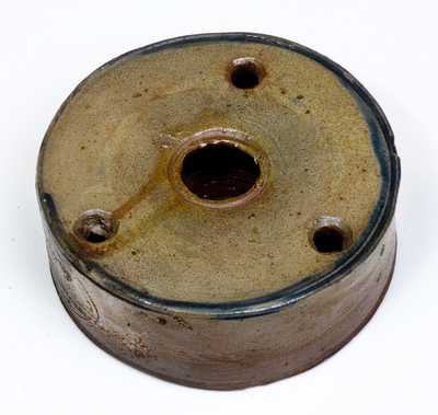 C. CROLIUS / STONEWARE MANUFACTURER / Manhattan-Wells, / NEW-YORK Stoneware Inkwell