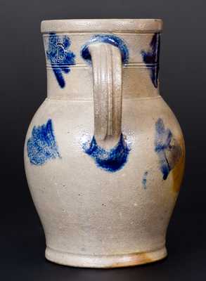 Stoneware Pitcher attributed to R.J. Grier, Chester County, PA, circa 1865