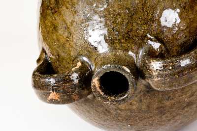 Rare FLB (Franklin L. Becham, Crawford County, GA) Double-Handled Stoneware Jug