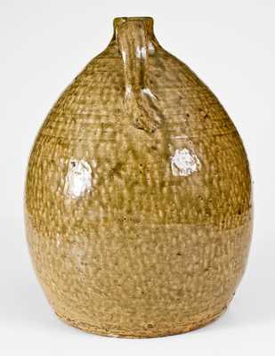 Rare CJB (Columbus Jackson Becham, Crawford County, GA) Double-Handled Stoneware Jug