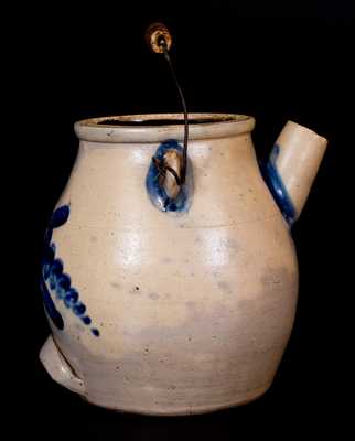 LEWIS JONES / PITTSTON PA Stoneware Batter Pail