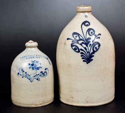 Two Pieces of Northeastern U.S. Stoneware, third quarter 19th century